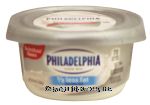 Philadelphia Cream Cheese 1/3 Less Fat Center Front Picture