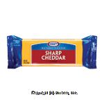 Kraft Natural Cheese Natural Cheese sharp cheddar Center Front Picture