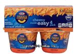 Kraft Triple Cheese macaroni & cheese dinner, 4 2.05-oz. cups Center Front Picture