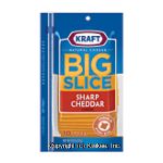 Kraft Deli Fresh sharp cheddar slices, 10 ct. Center Front Picture