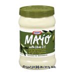 Kraft Mayo reduced fat mayonnaise with olive oil Center Front Picture