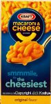 Kraft The Cheesiest macaroni & cheese Center Front Picture