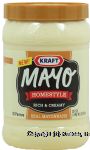 Kraft Homestyle mayonnaise, rich & creamy Center Front Picture