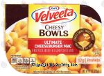 Kraft Velveeta Cheesy Bowls; ultimate cheeseburger mac Center Front Picture