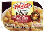 Kraft Velveeta Cheesy Bowls; bacon mac & cheese Center Front Picture