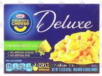 Kraft Deluxe cheddar broccoli macaroni & cheese dinner Center Front Picture