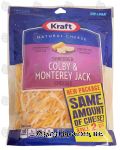 Kraft  colby & monterey jack shredded cheese Center Front Picture