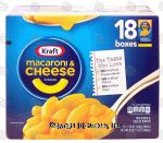 Kraft  macaroni & cheese dinner, 7.25-oz. boxes Center Front Picture