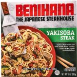 Benihana The Japanese Steakhouse yakisoba steak; noodles with steak, onions, zucchini, carrots and bell peppers Center Front Picture