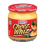 Kraft Cheez Whiz original cheese dip Center Front Picture