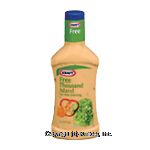 Kraft Salad Dressing Fat Free Dressing Free Thousand Island Center Front Picture