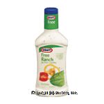 Kraft Salad Dressing Fat Free Dressing Free Ranch Center Front Picture