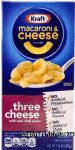 Kraft Dinners Macaroni & Cheese Dinner Premium Three Cheese Center Front Picture