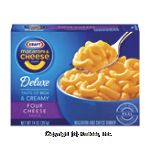 Kraft Dinners Macaroni & Cheese Dinner Deluxe Four Cheese Center Front Picture