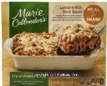 Marie Callender's Meal to Share lasagna with meat sauce, frozen entree Center Front Picture