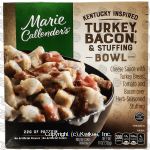 Marie Callender's Bowls  turkey bacon & stuffing bowl, frozen entree Center Front Picture