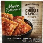 Marie Callender's Bowls  garden tomato four cheese ravioli bowl. frozen entree Center Front Picture