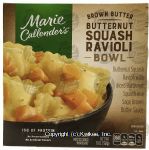 Marie Callender's Bowls  brown butter butternut squash ravioli bowl, frozen entree Center Front Picture