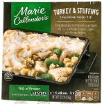 Marie Callender's  turkey & stuffing thanksgiving pie, frozen box Center Front Picture