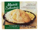 Marie Callender's  country fried chicken & gravy with corn in a buttery sauce Center Front Picture