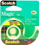 Scotch Magic matte finish, magic tape, 3/4 in x 300 in Center Front Picture