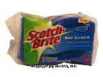 Scotch Brite  non-scratch scrub sponges, 4.4 x 2.6 in Center Front Picture