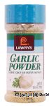 Lawry's  garlic powder coarse ground with parsley Center Front Picture