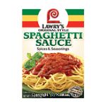 Lawry's Spices & Seasonings Spaghetti Sauce Center Front Picture