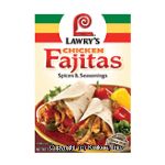 Lawry's Spices & Seasonings Chicken Fajitas Center Front Picture