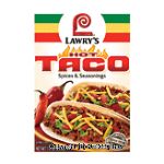 Lawry's Spices & Seasonings Taco Hot Center Front Picture