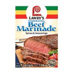 Lawry's Spices & Seasonings Beef Marinade Tenderizing Center Front Picture