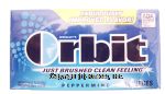 Orbit Chewing Gum Original Peppermint Sugar Free Center Front Picture