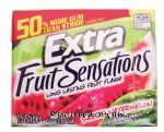 Extra Fruit Sensations sweet watermelon sugar free gum Center Front Picture