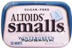 Altoids Smalls mints, wintergreen, sugar-free Center Front Picture