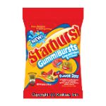 Starburst(r) GummiBursts liquid filled gummy candy, assorted Flavor Duos Center Front Picture