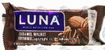 Luna  caramel walnut brownie nutrition bar, wrapper Center Front Picture