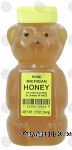 T.M. Klein and Sons Pure Michigan honey, bear shape bottle Center Front Picture