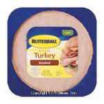 Butterball  smoked white turkey, sliced Center Front Picture