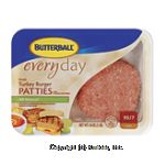 Butterball everyday turkey burger patties Center Front Picture