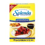 Splenda  no calorie sweetener, made from sugar, tastes like sugar, equivalent to 2 lbs. of sugar Center Front Picture