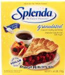 Splenda  no calorie sweetener, granulated, measures cup for cup like sugar Center Front Picture