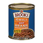 Brooks Chili Hot Beans In Chili Sauce Center Front Picture