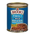 Brooks  mild chili beans Center Front Picture