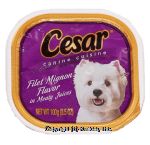 Cesar  filet mignon flavor in meaty juices Center Front Picture