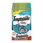 Whiskas Temptations treats for cats, tuna flavor, under 2 calories per treat Center Front Picture