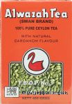 Alwazah Swan Brand ceylon tea with natural cardamon flavour, 100% pure Center Front Picture