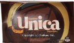 Unica Gandour wafers coated with milk chocolate candy bar, 24-grams Center Front Picture