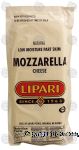 Lipari  low moisture part skim mozzarella cheese, price per pound Center Front Picture