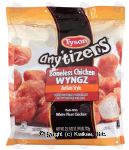 Tyson any'tizers boneless chicken wyngz, buffalo style Center Front Picture