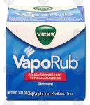 Vicks VapoRub cough supressant/topical analgesic ointment Center Front Picture